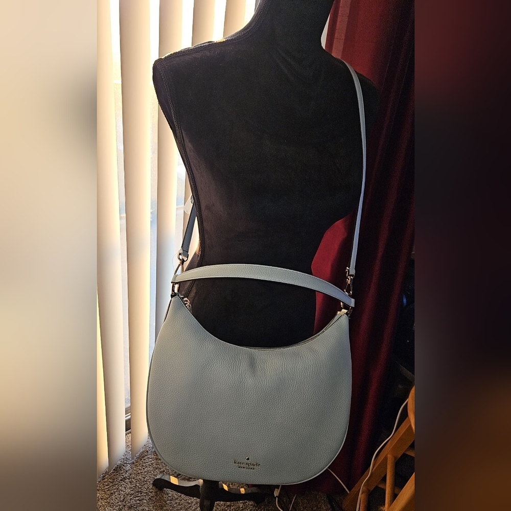 Kate Spade Light Blue "Weston" shoulder Bag - Picture 7 of 10